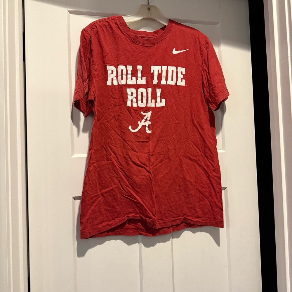 Nike Red Alabama 'Roll Tide Roll' T-Shirt